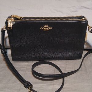New! Coach Lyla Pebble Leather Crossbody